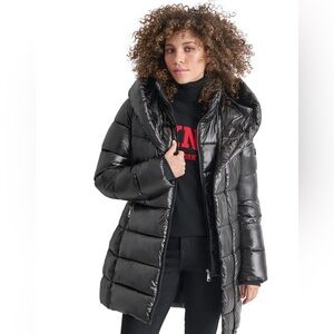 🔥Stylish Women Black Puffer Jacket